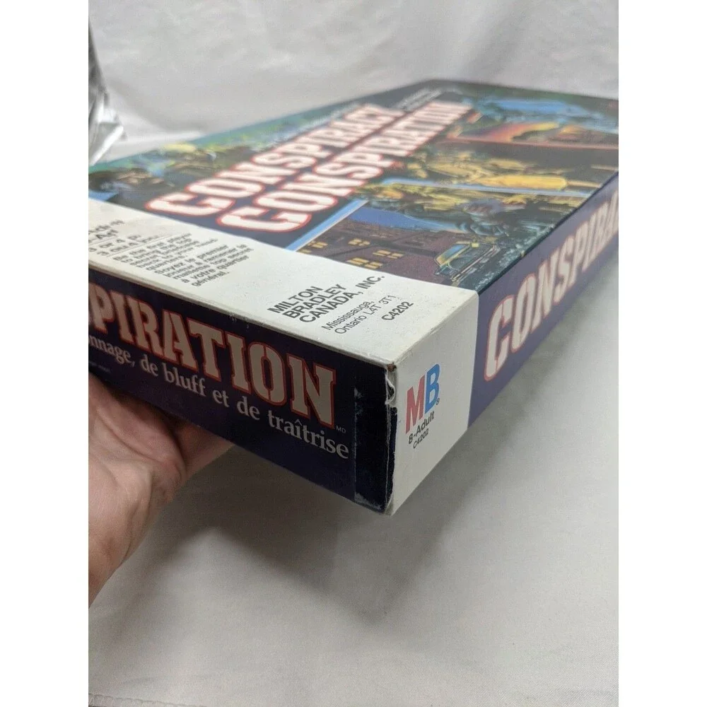 Milton Bradley Conspiracy Conspiration A Spy Game Of Bluffing And Betrayal